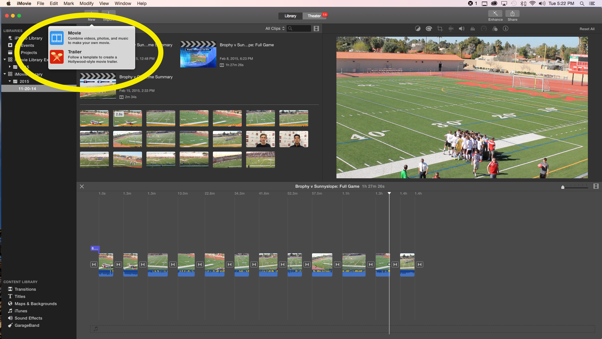 How to Make Highlight Videos Using the Sports Editor in IMovie 8