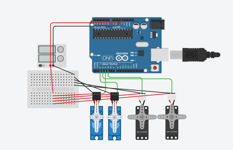 3D Printed HUMANOID ROBOT With Face Tracking Based on Arduino Uno and ...