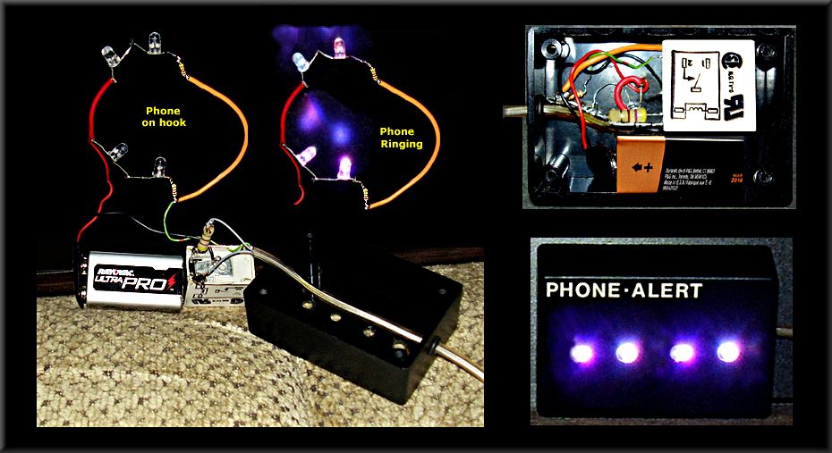 PHONE-ALERT  Bright RGB LED Flasher