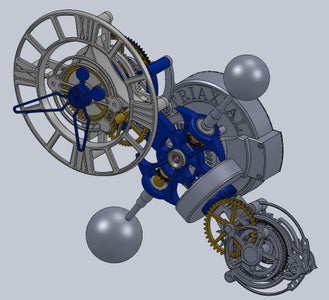 Triaxial Motorized Tourbillon