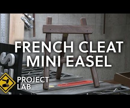 French cleat mini easel