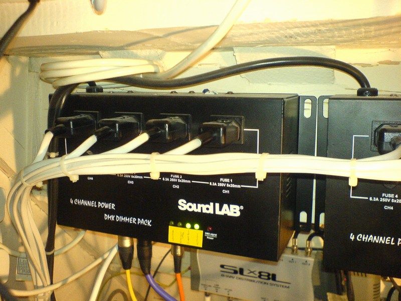 Automated Lighting Using DMX and Perl 