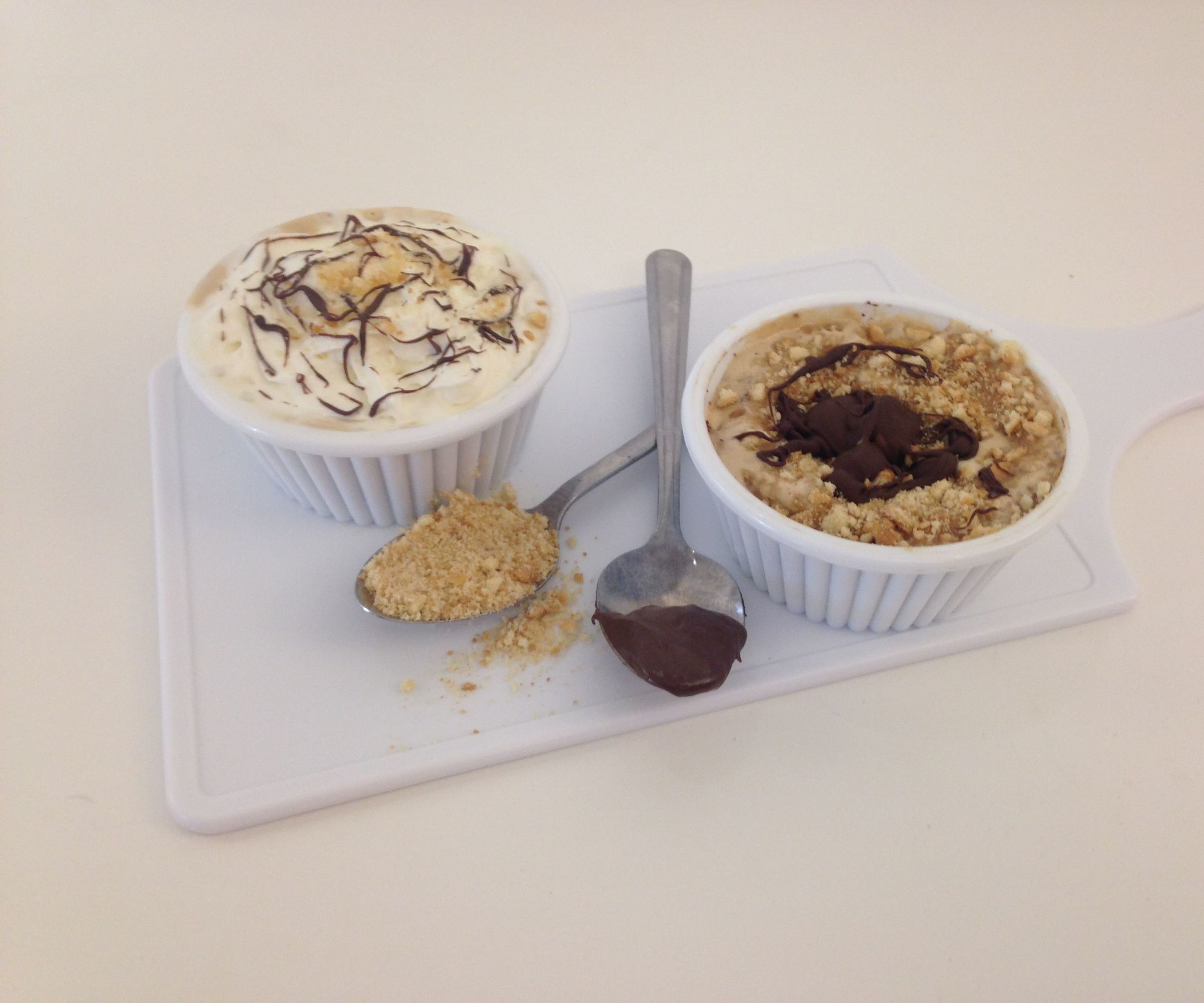 Frozen Ice Cream W/ Baked Bottom