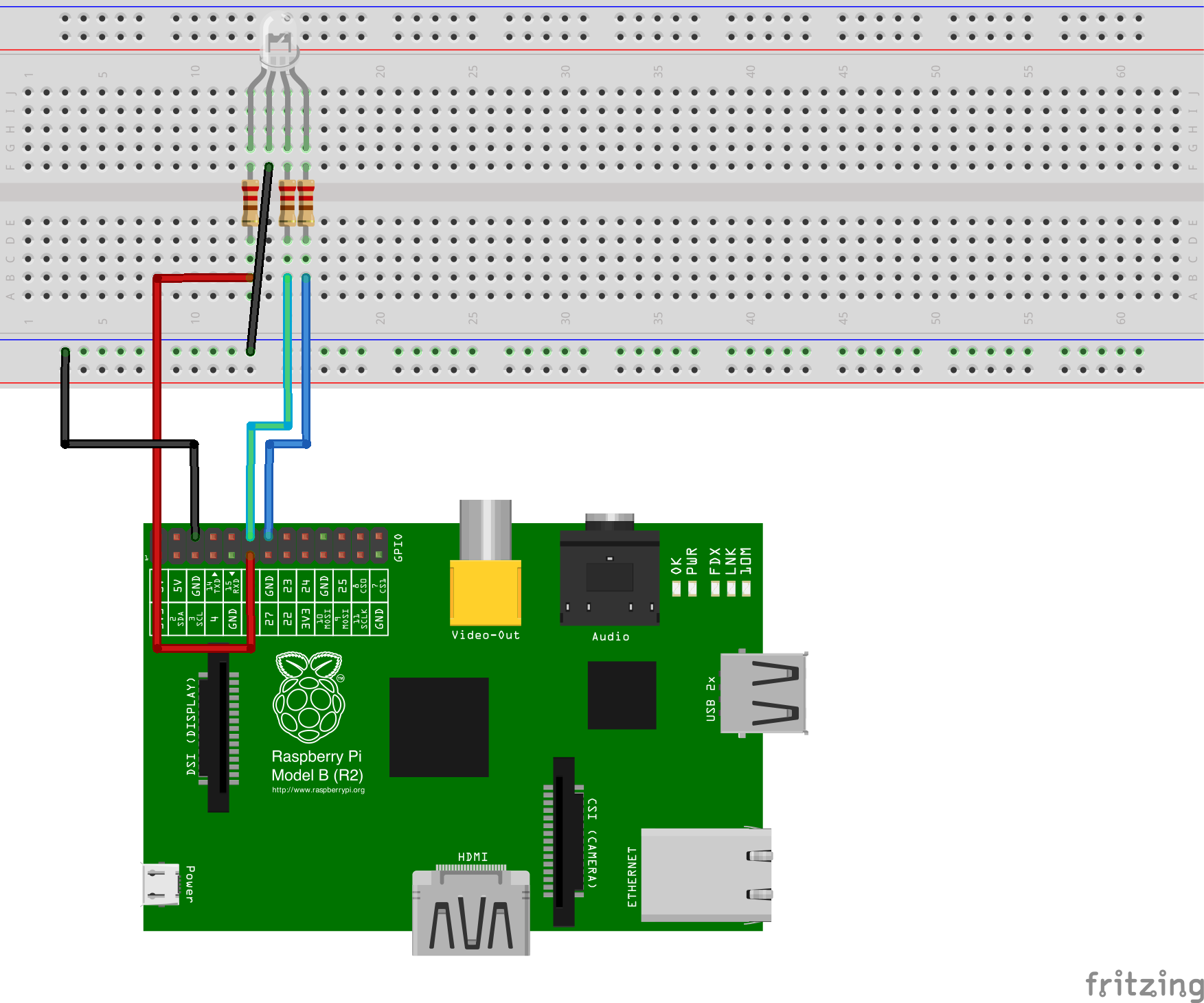 RGB Led Colors Switcher From Cayenne App