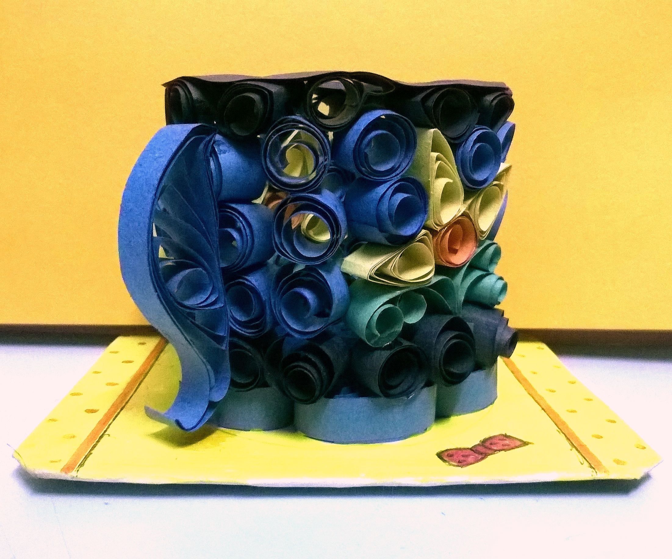 DIY Quiling Cup