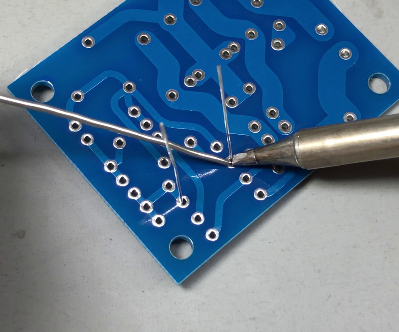 How to Solder Through-Hole Parts