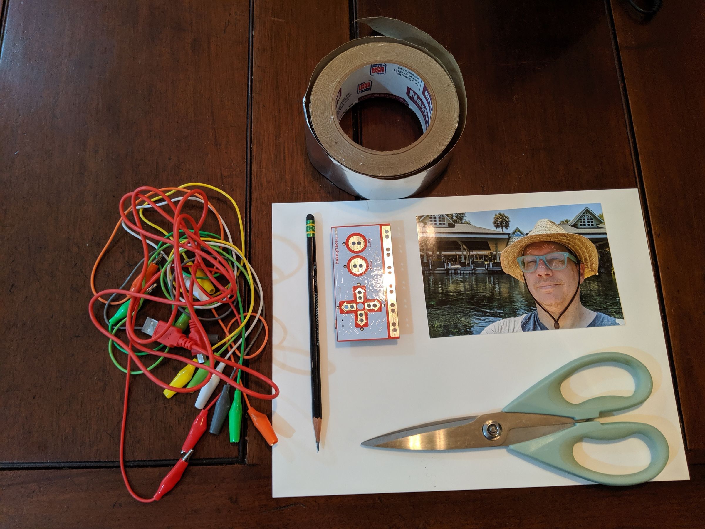 Makey Makey Sound Art Self Portrait Instructables