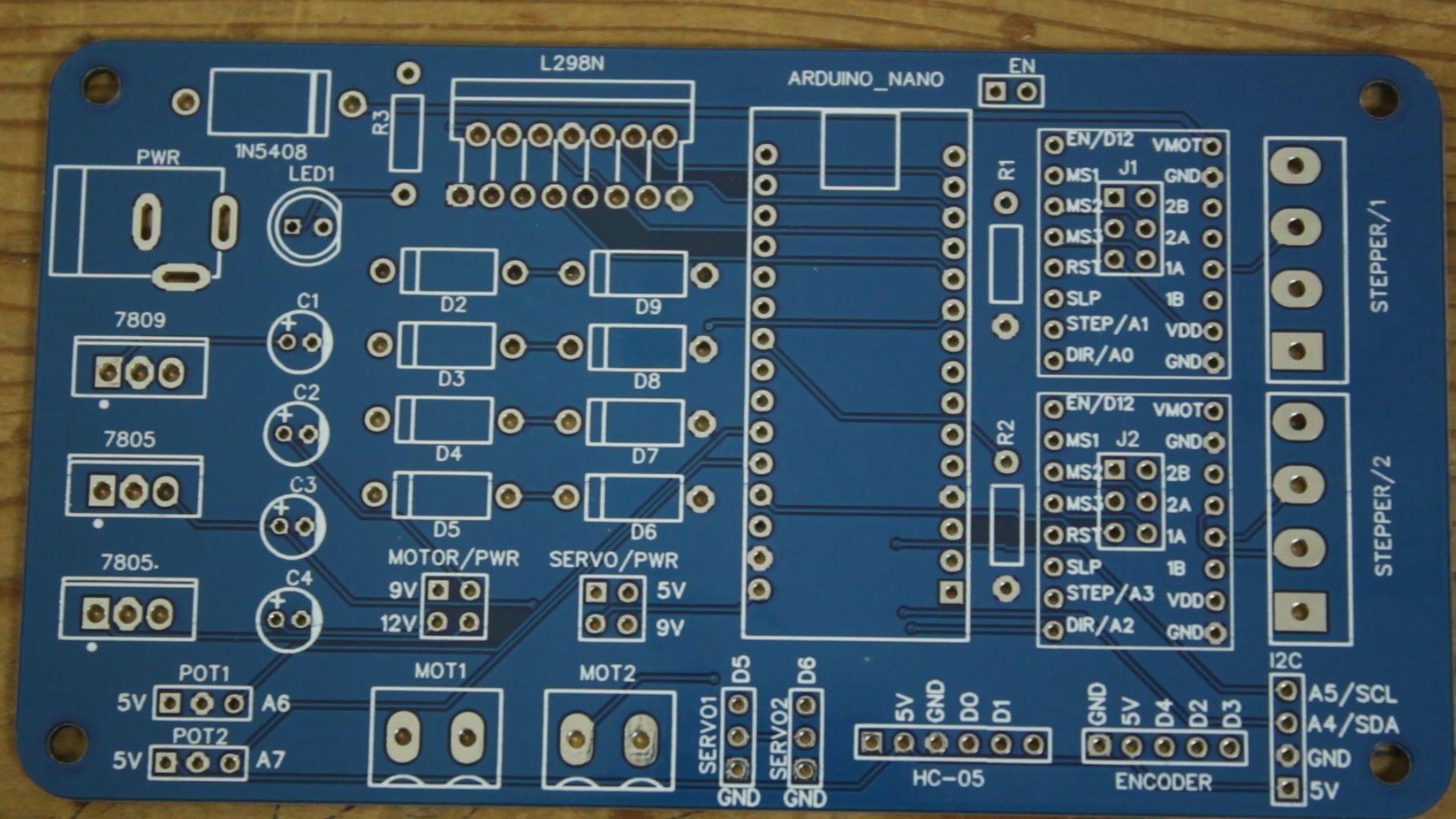 All in One Multipurpose PCB for Arduino Projects : 4 Steps - Instructables