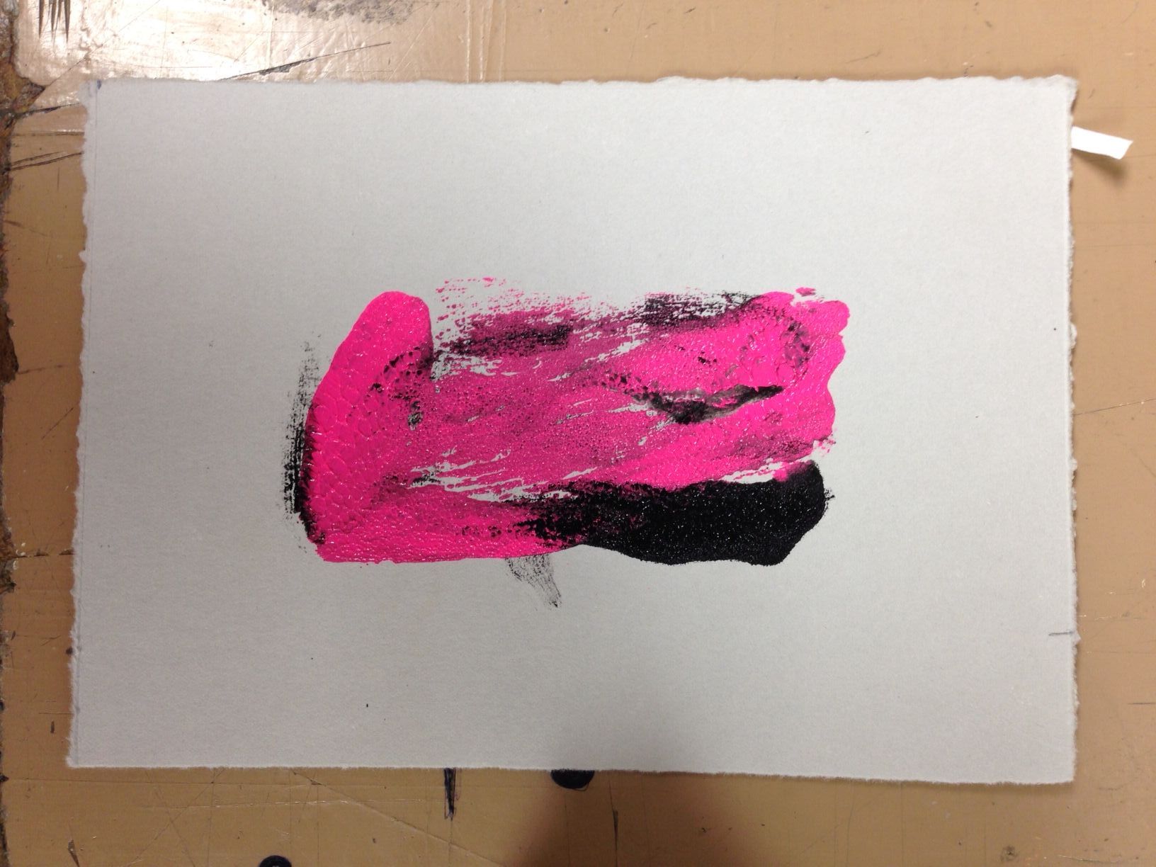 How to Create a Monoprint Using Oil Based Printmaking Ink 9 Steps