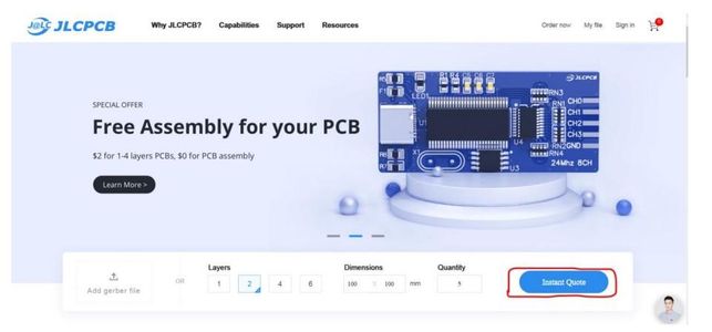 Ordering a PCB