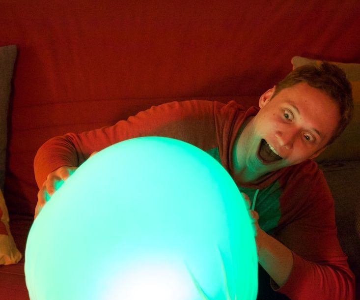 Giant Pressure Sensitive Color Bubble - Spectra Bauble™