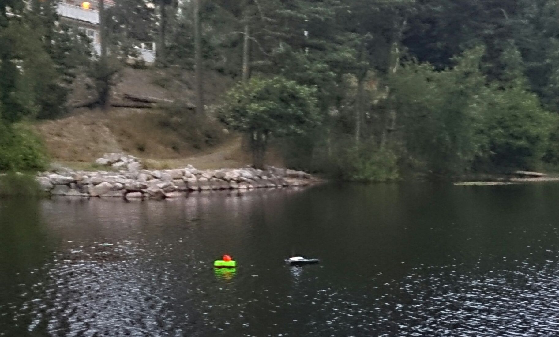 Styrofoam Fishing Boat/Barge for RC Trolling