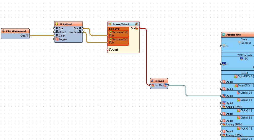 In Visuino Connect Components In Visuino Connect Components