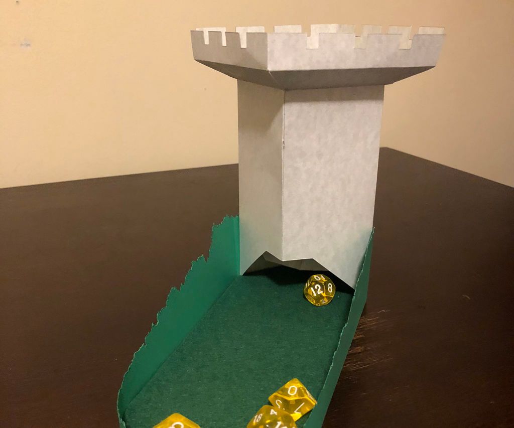 Pop-Up Dice Tower
