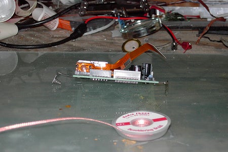 Removing the Thermal Printer, Salvaging the Sockets
