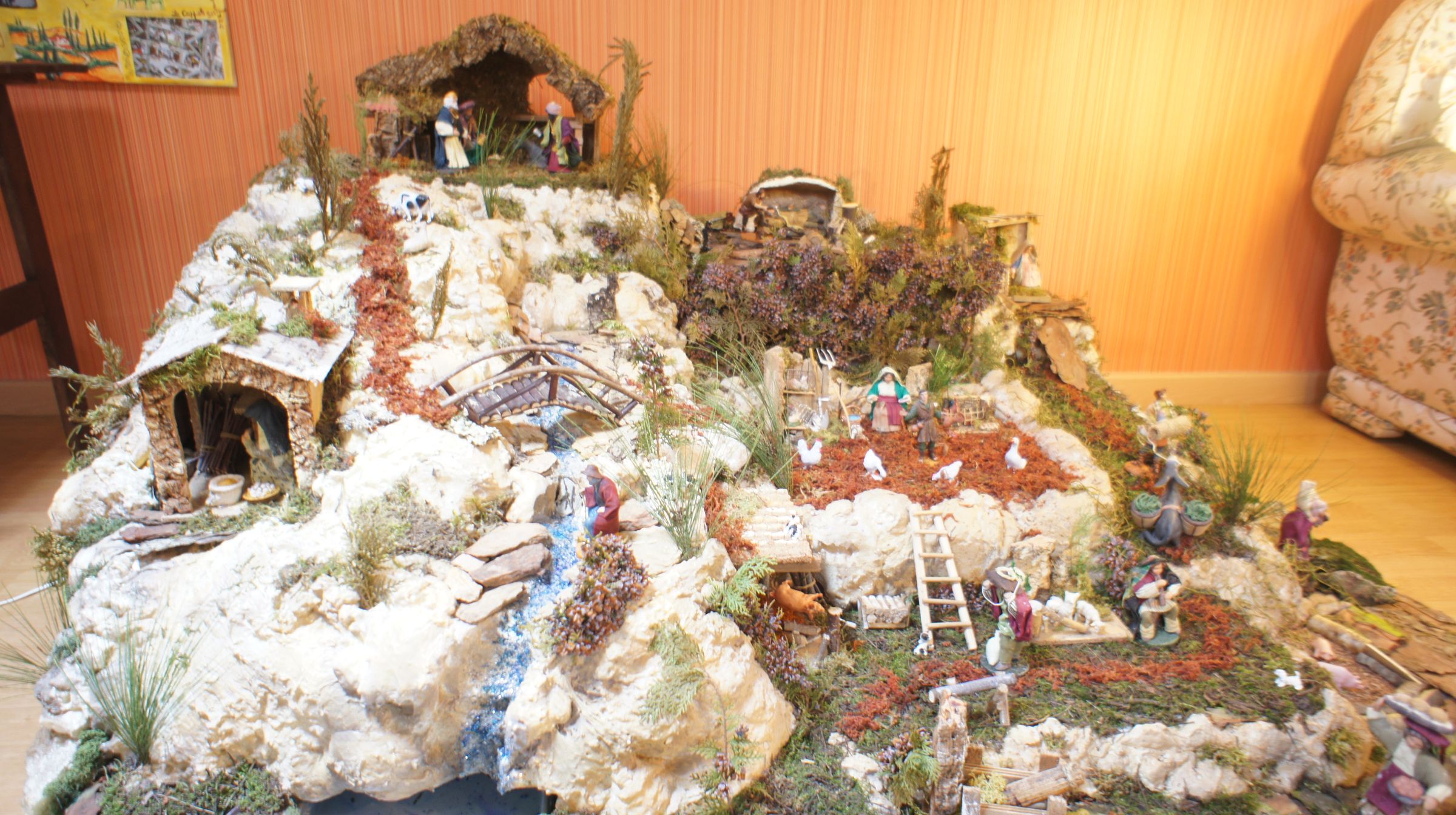 Christmas Nativity Village Scene 8 Steps Instructables