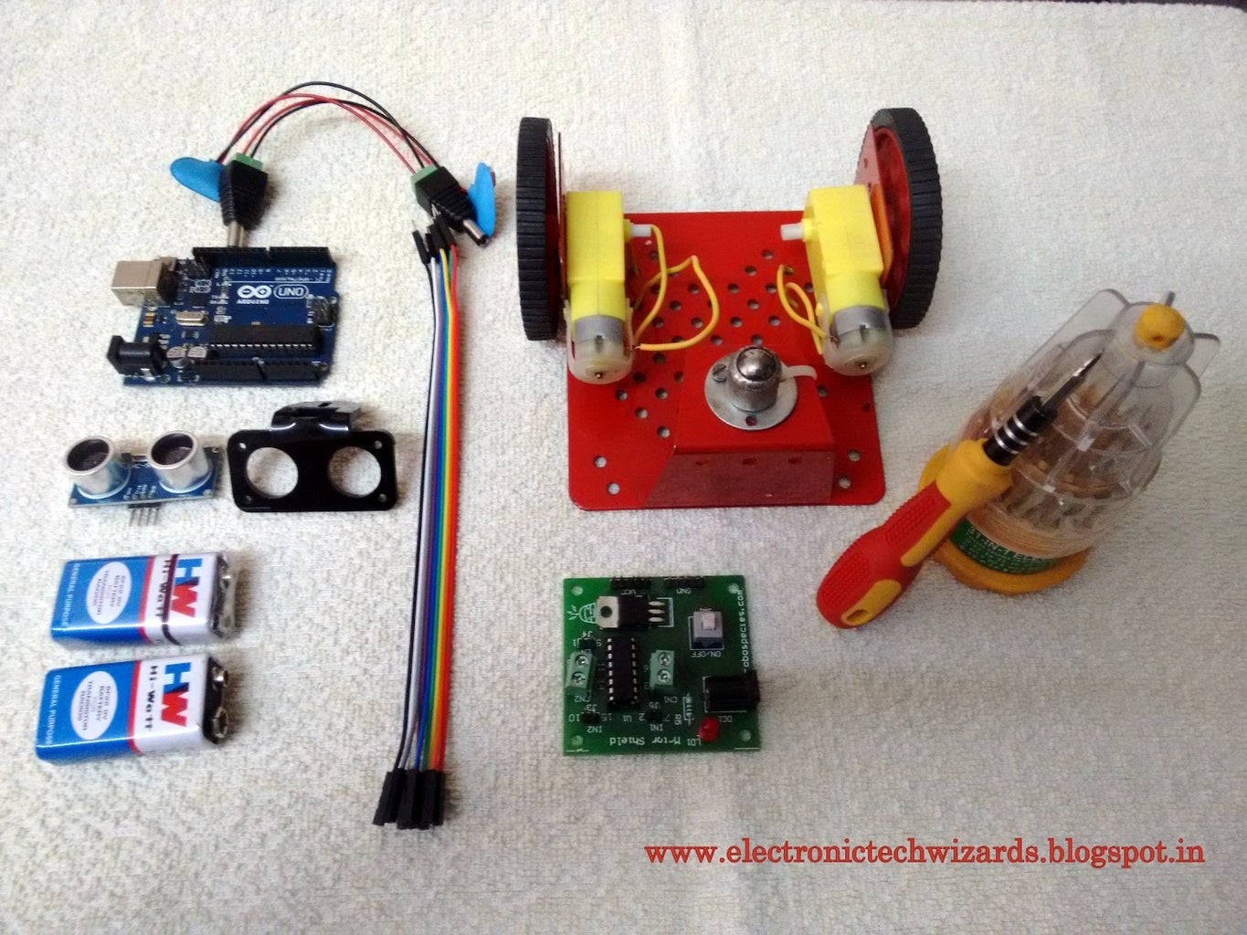 Obstacle Avoiding Robot Using Arduino : 5 Steps (with Pictures ...