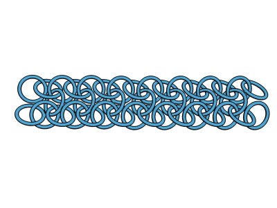 ChainMaille 101: Hoodoo Hex Sheet