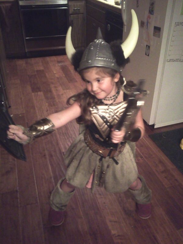 Viking Warrior Girl!!
