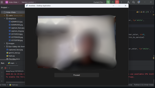 Showing the Verified Image