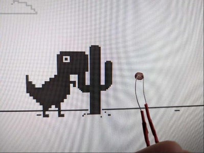 Automatizovaná Dino Hra Pomocí Ř-duina-LED