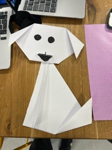 Easy Origami Dog!