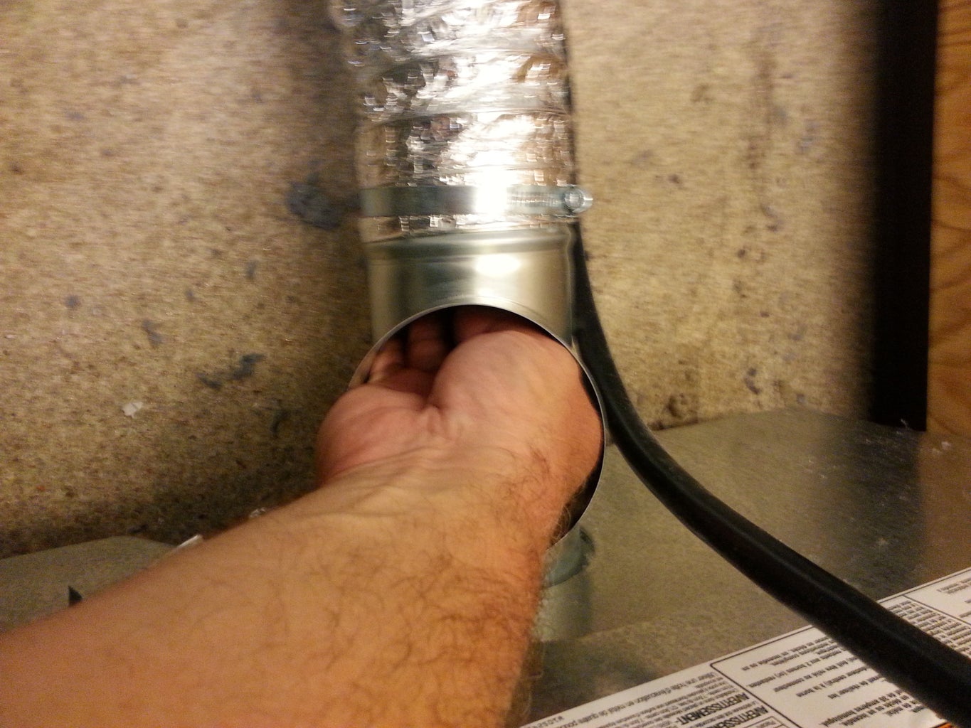 How To Clean A Long Dryer Vent www.instructables.com