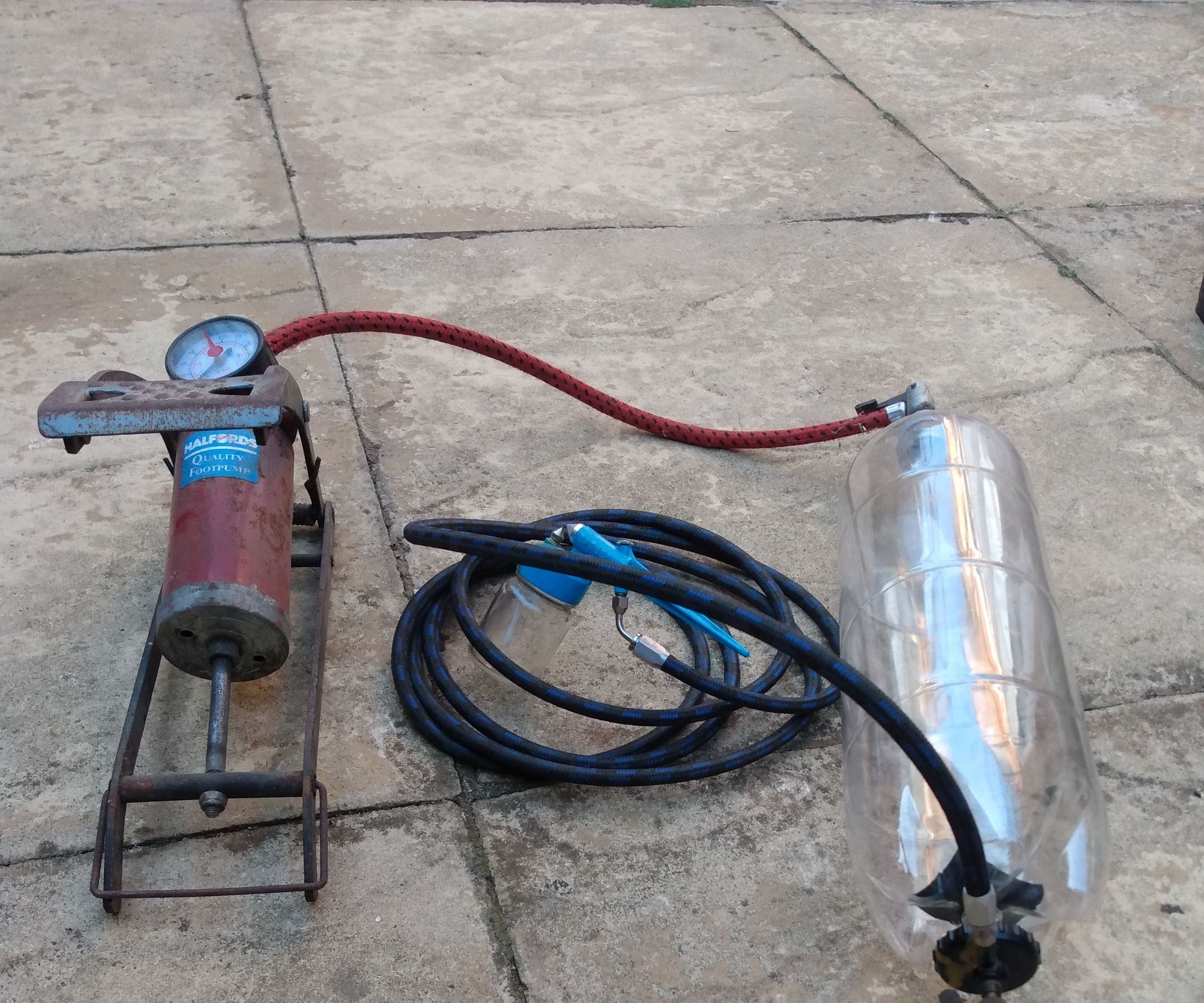 Manual Airbrush Compressor 