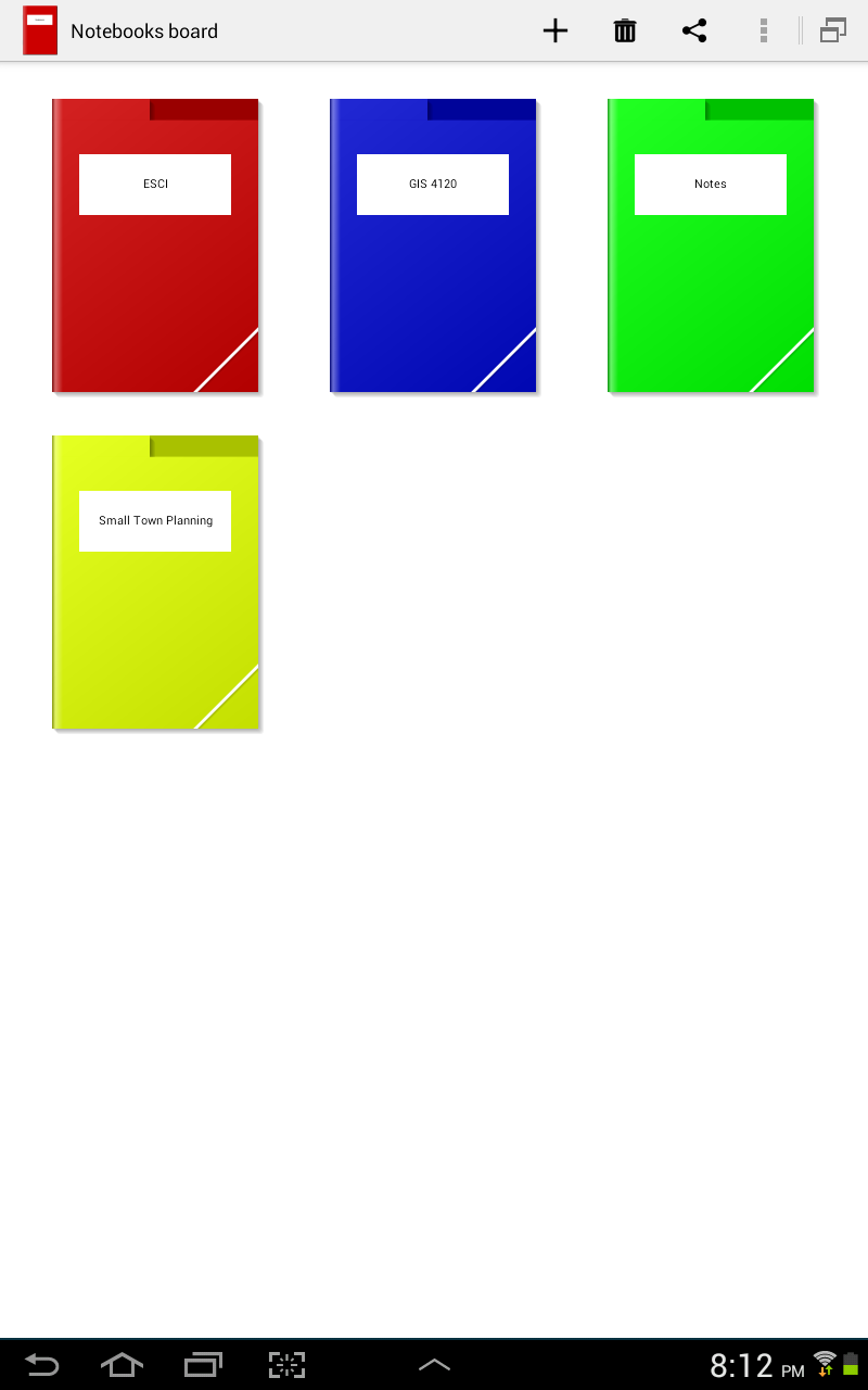 Creating Custom Pencils in LectureNotes on the Samsung Galaxy Note 10.1
