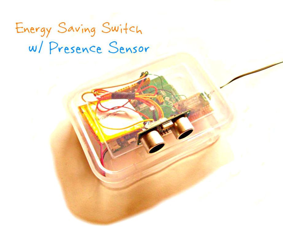 Energy Saving Switch With Presence Sensor