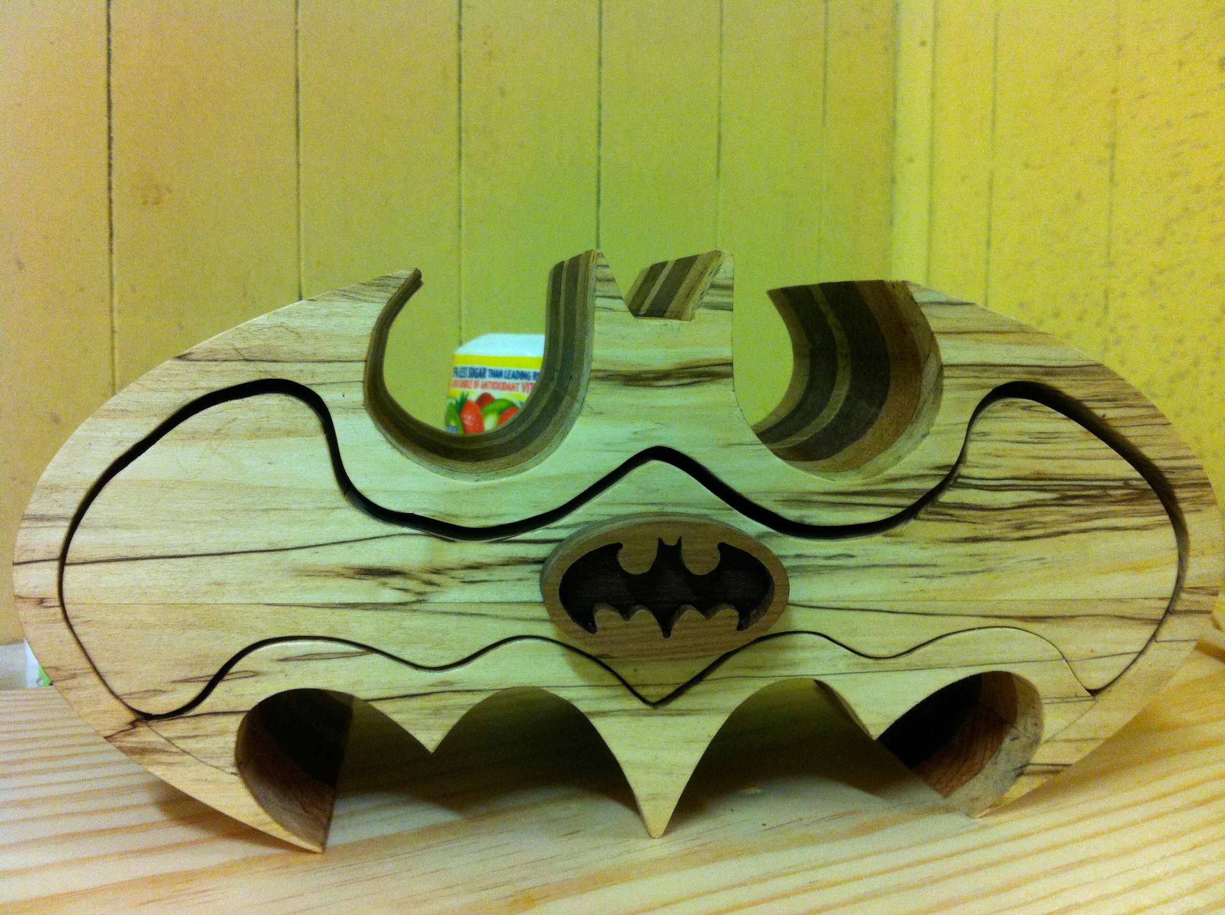 Batman Bandsaw Box Intro