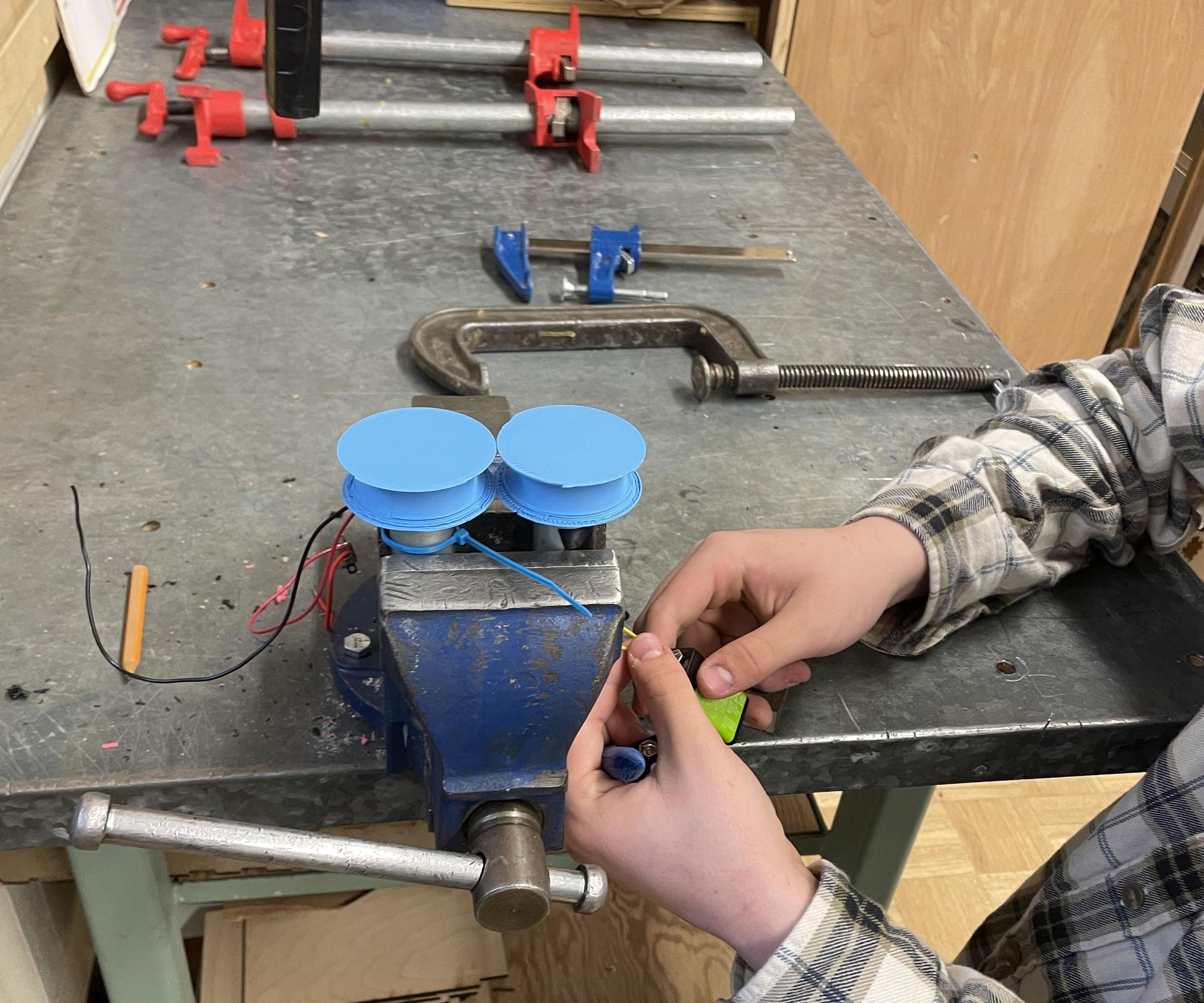 Chain Projectile Launcher + Car Robot Thingy