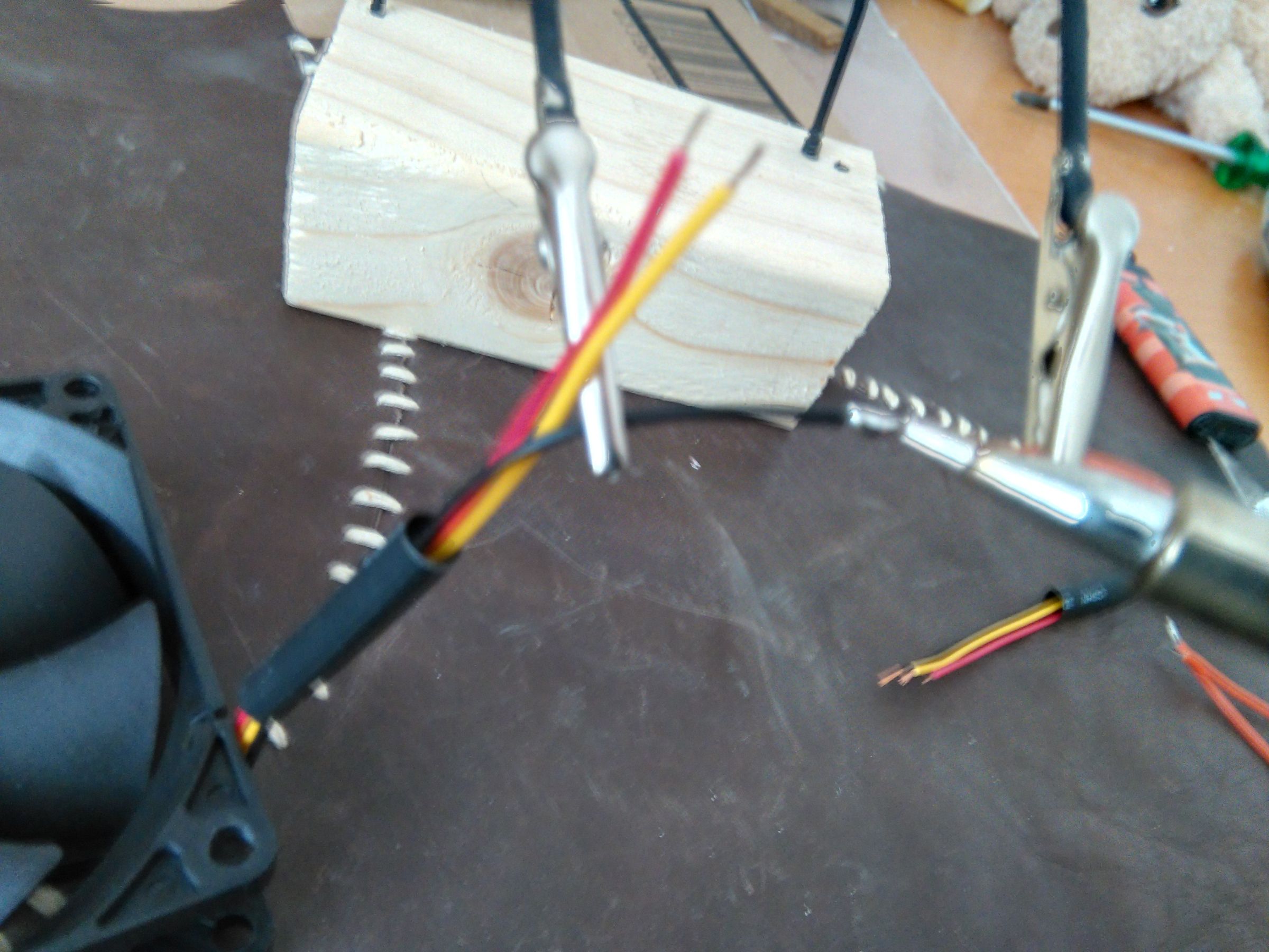 Computer Fan Wire Extending 6 Steps Instructables