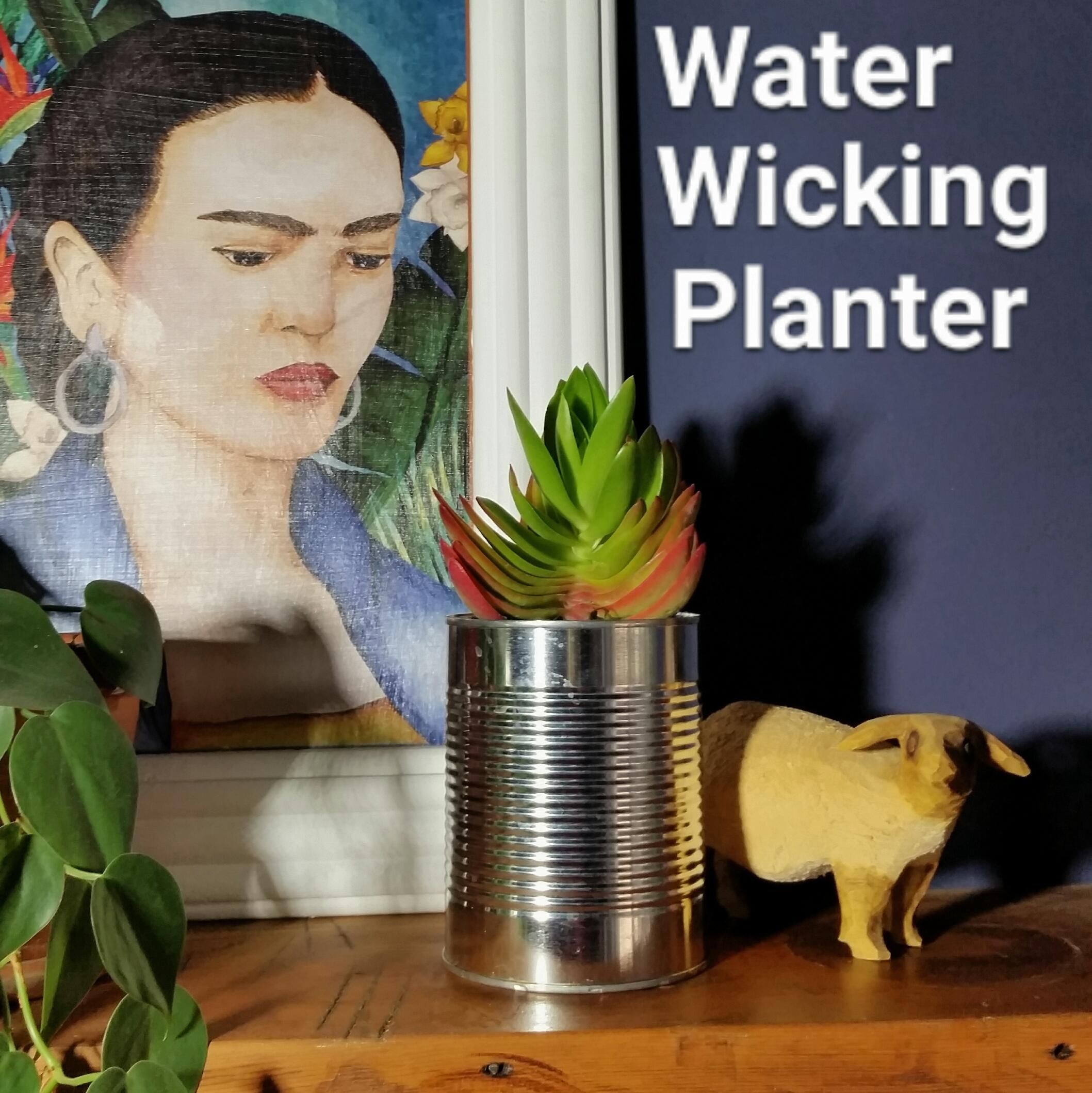Upcycled Self Watering Planter 6 Steps (with Pictures) Instructables
