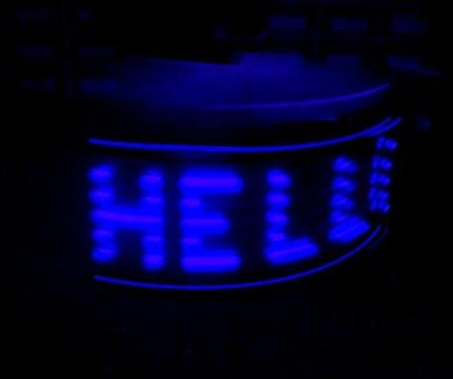 POV Display Using Arduino