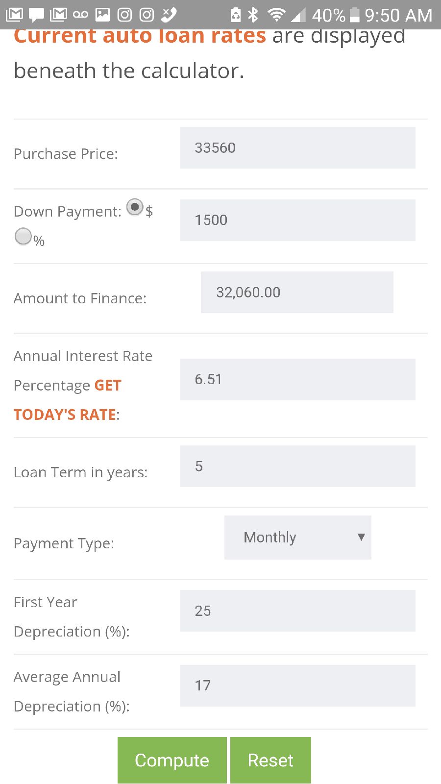 No Debt (Saving $1,014.93  Per Year)