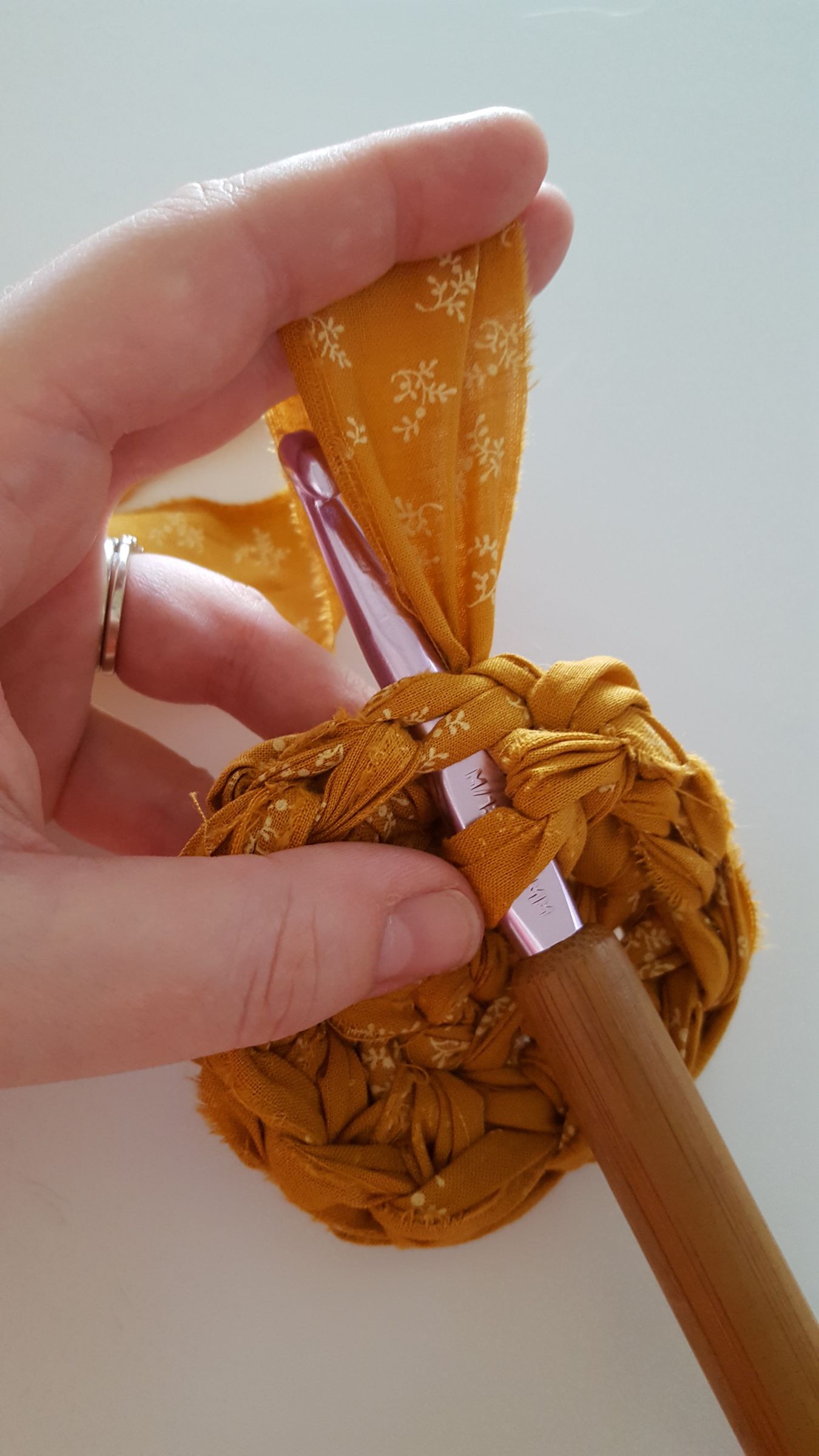 Circular Rag Rug, Crocheted! 6 Steps (with Pictures) Instructables