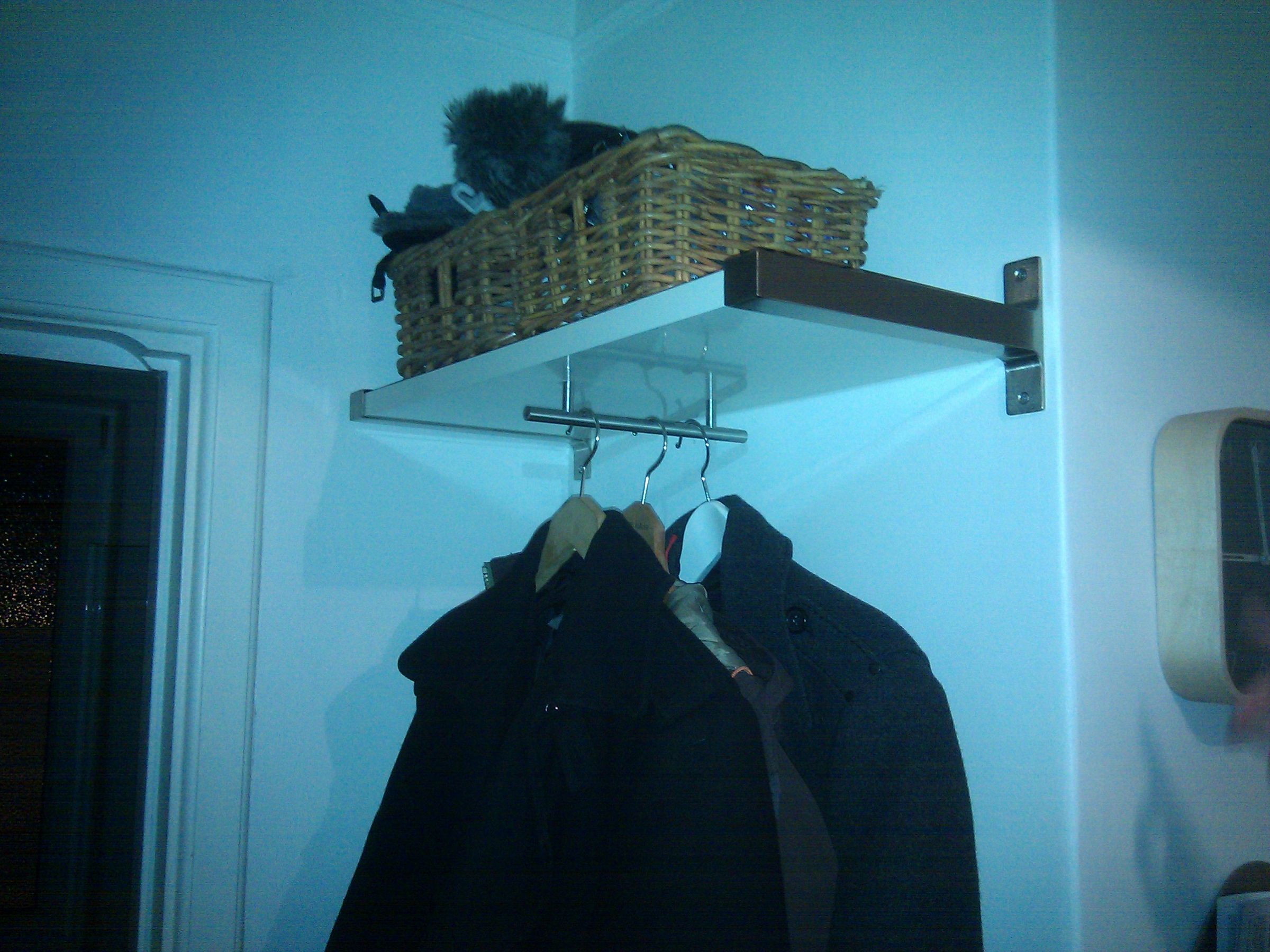 Coat Hanger Done With Ikea Stuff