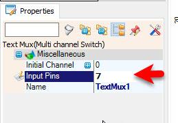 In Visuino Set Components