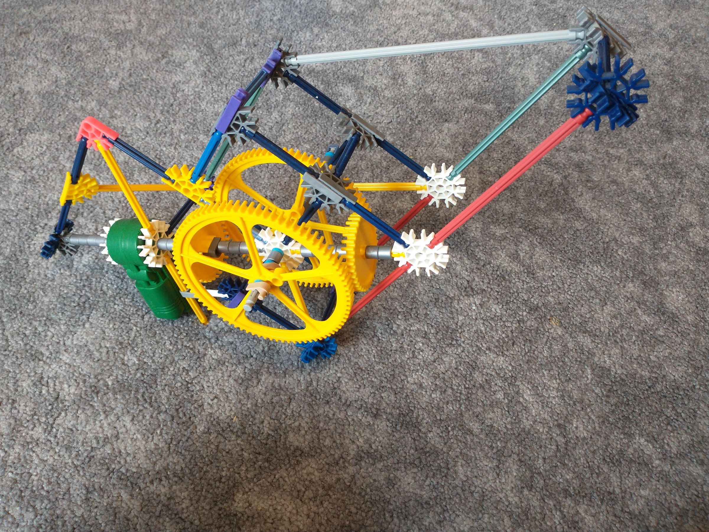 Bottle Depot, K'nex Conveyor Belt, Knex 20 Steps Instructables