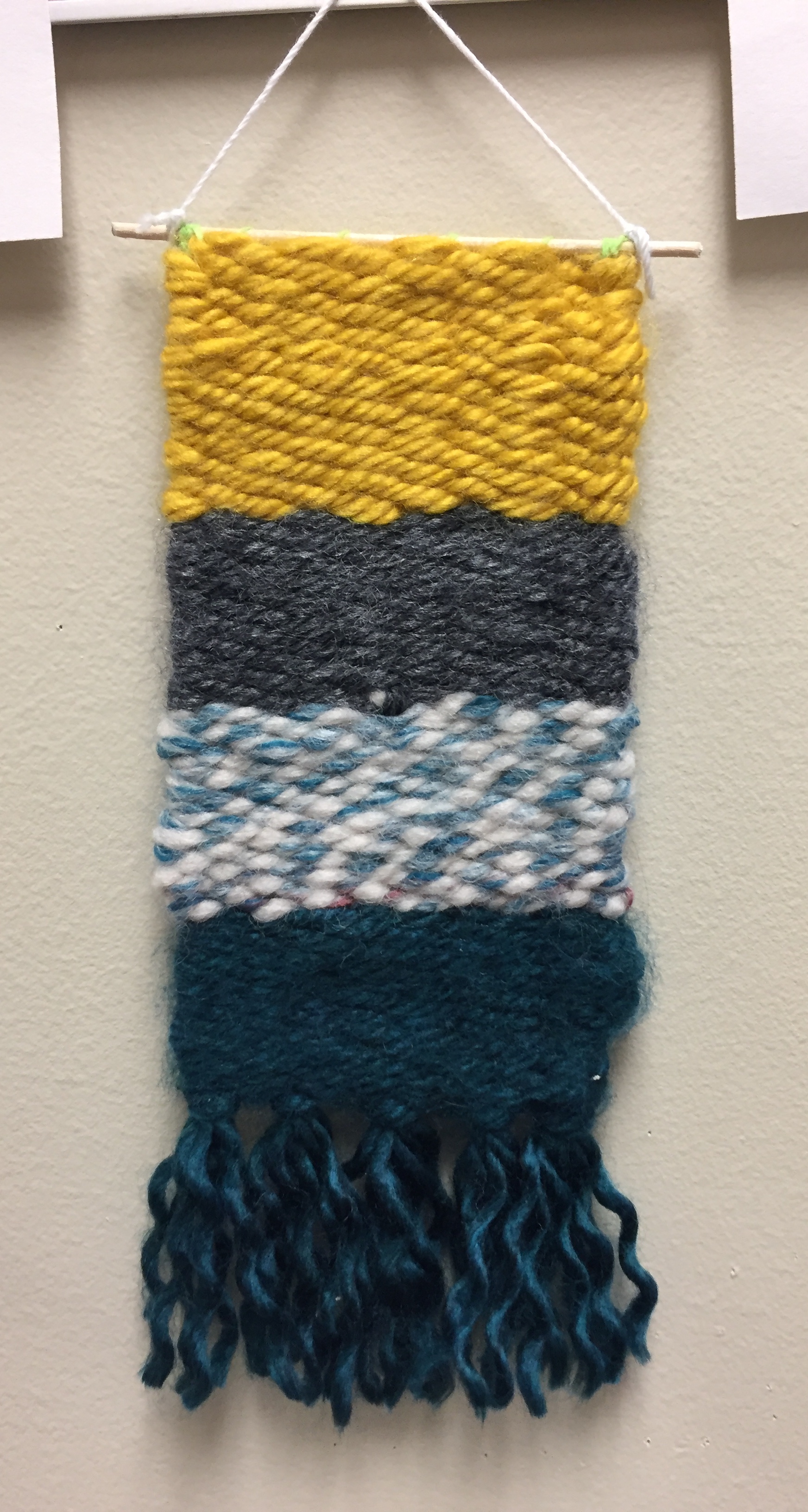 How to Weave on a Cardboard Loom 9 Steps (with Pictures) Instructables