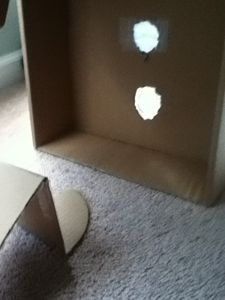 How to Make an Ipod Projector Out of Cardboard and Duct Tape