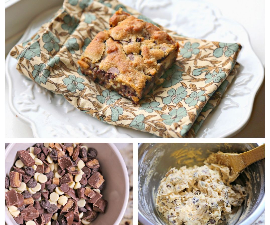Chocolate Chip Toffee Bars
