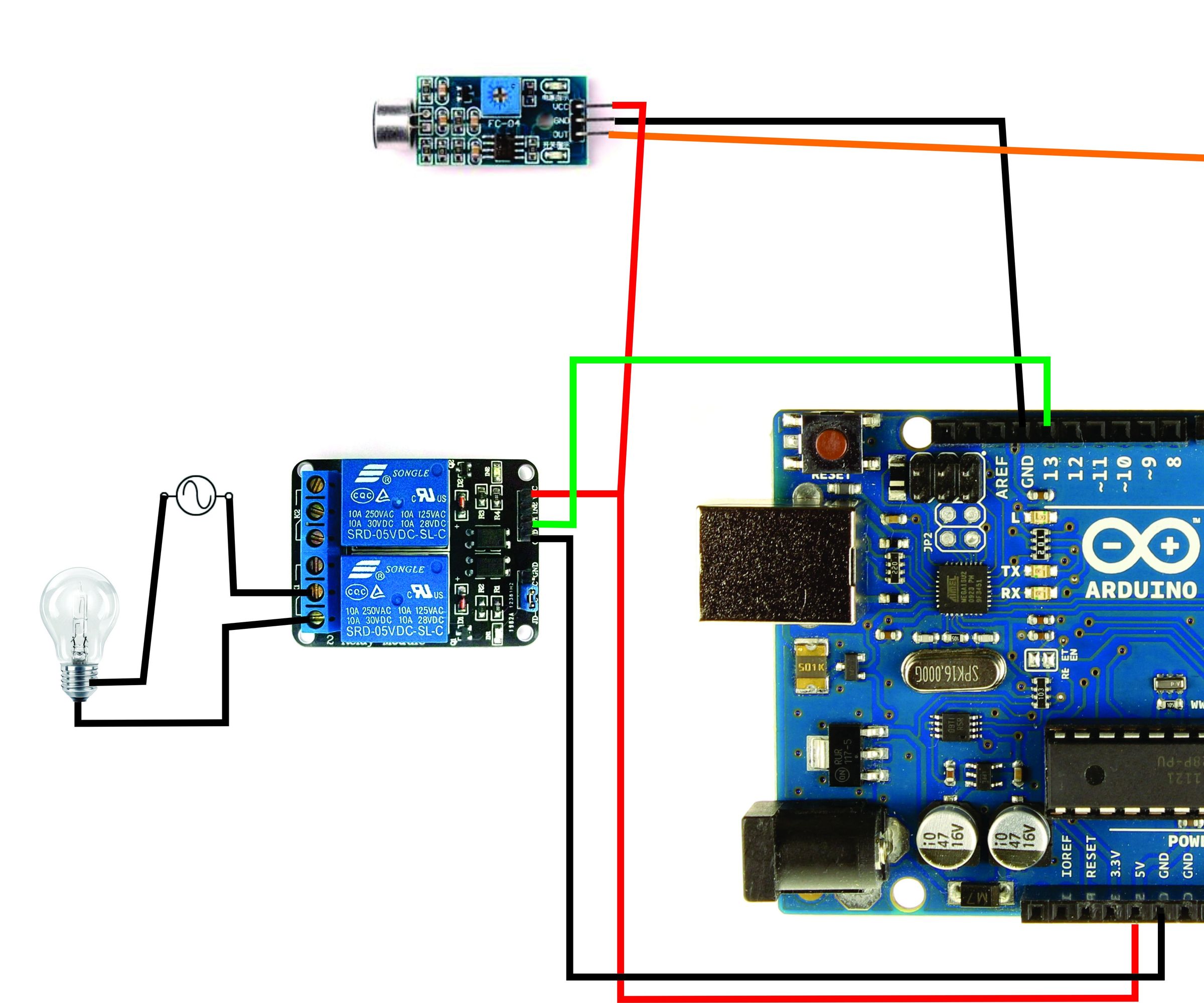 Interruptor Por Sonido (Aplauso)