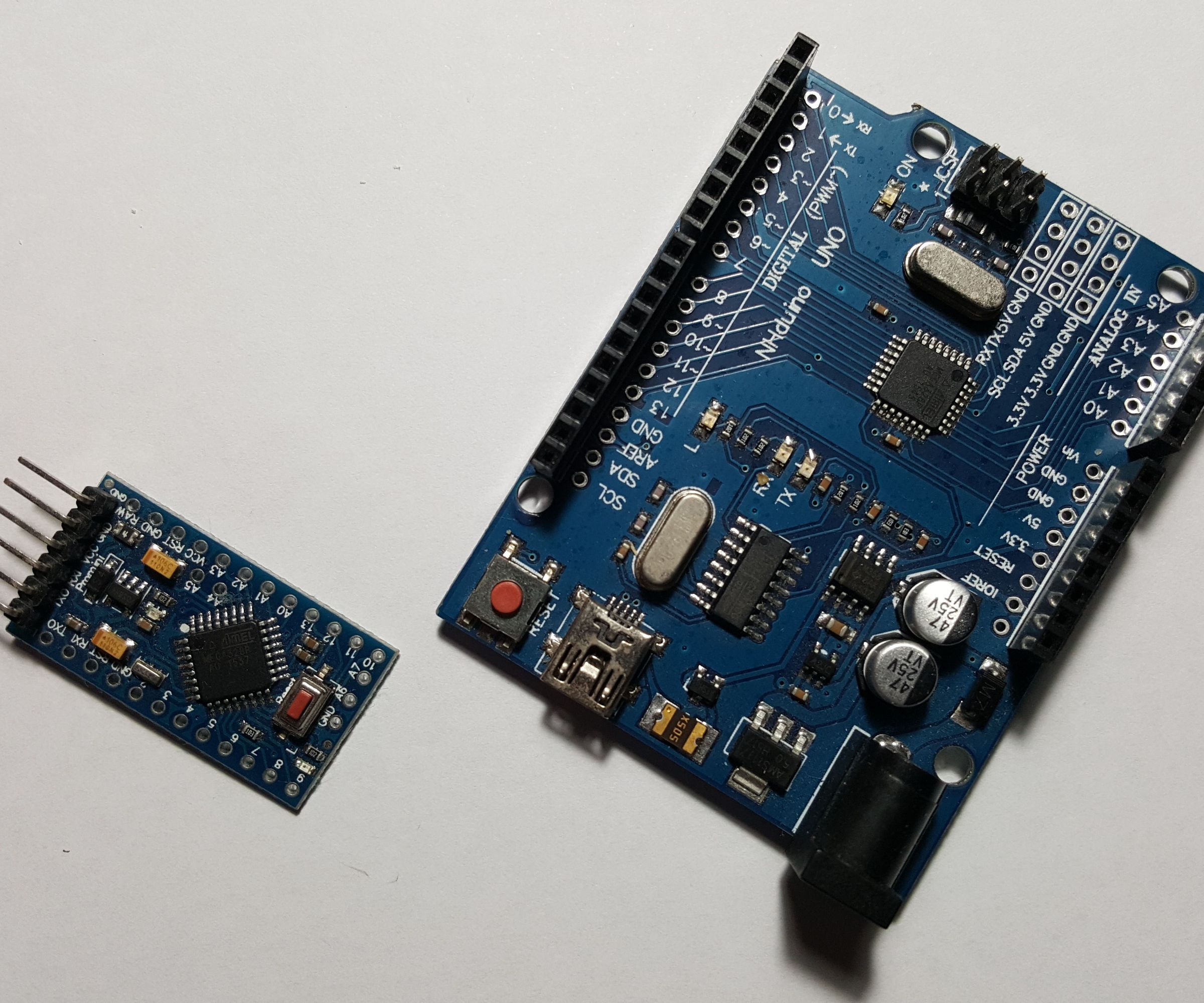 How to Program an Arduino Pro Mini With Arduino Uno SMD or DIP