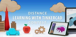 Distance Learning with Tinkercad Contest