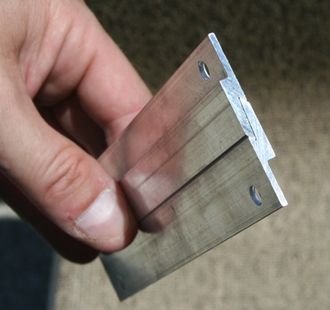 French Cleat Adds Protection to Hanging Heavy Object