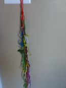 Rubberband Wall Decoration and Sorter