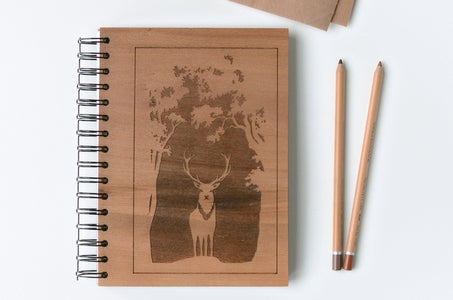 The Finished Wooden Notebook