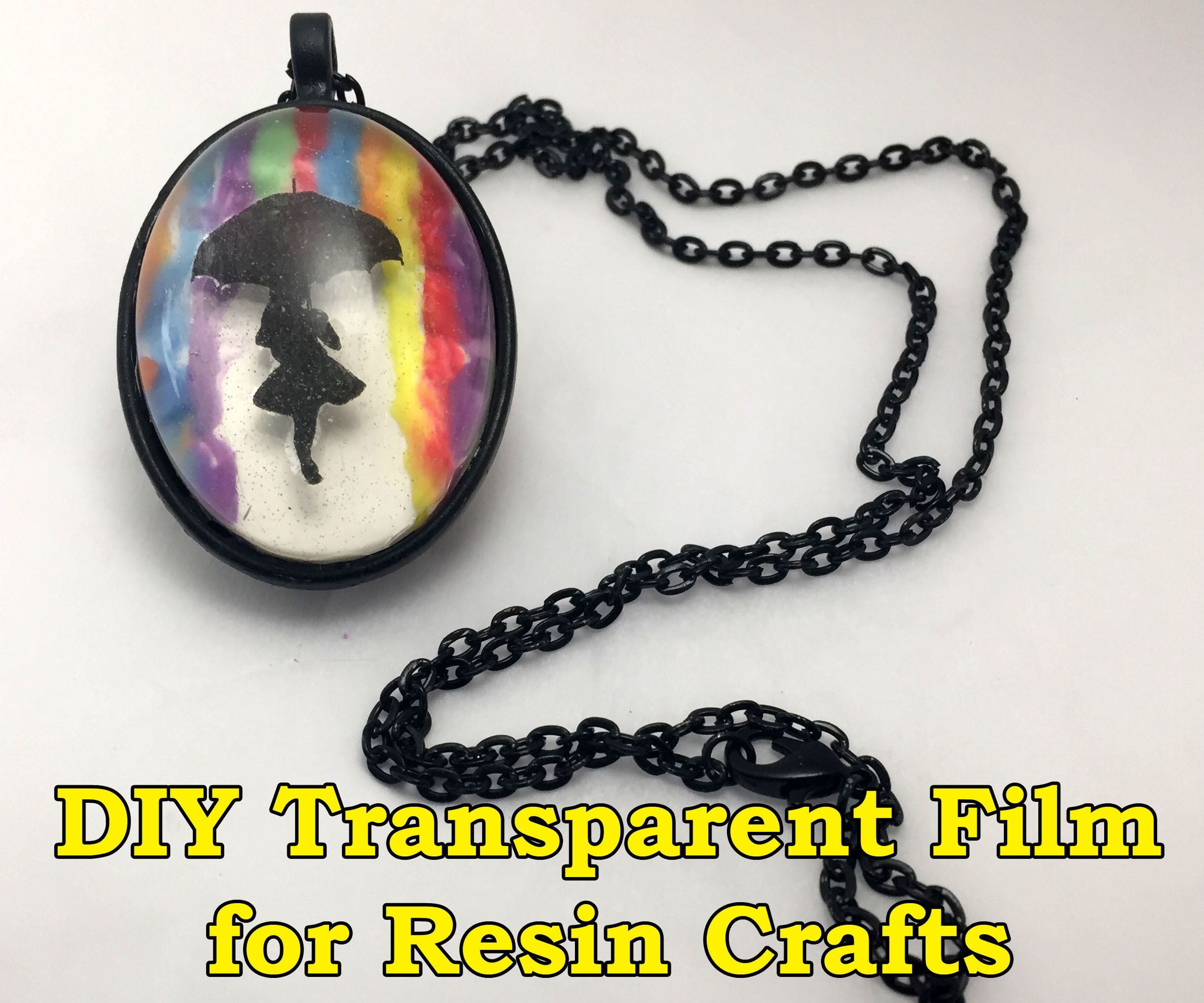 DIY Transparent Film for Resin Crafts